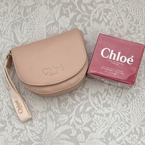 Chloe L’eau De Parfum Intense
With Tan Leather Mini